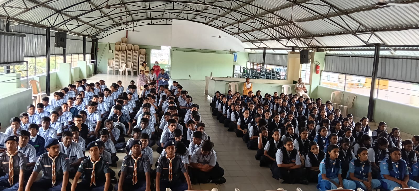 Orientation by police department against usage of drugs 5