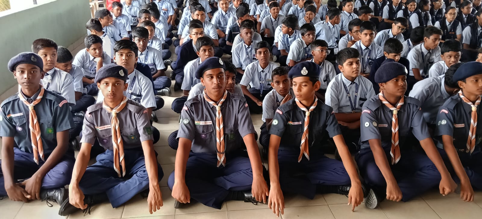 Orientation by police department against usage of drugs 8