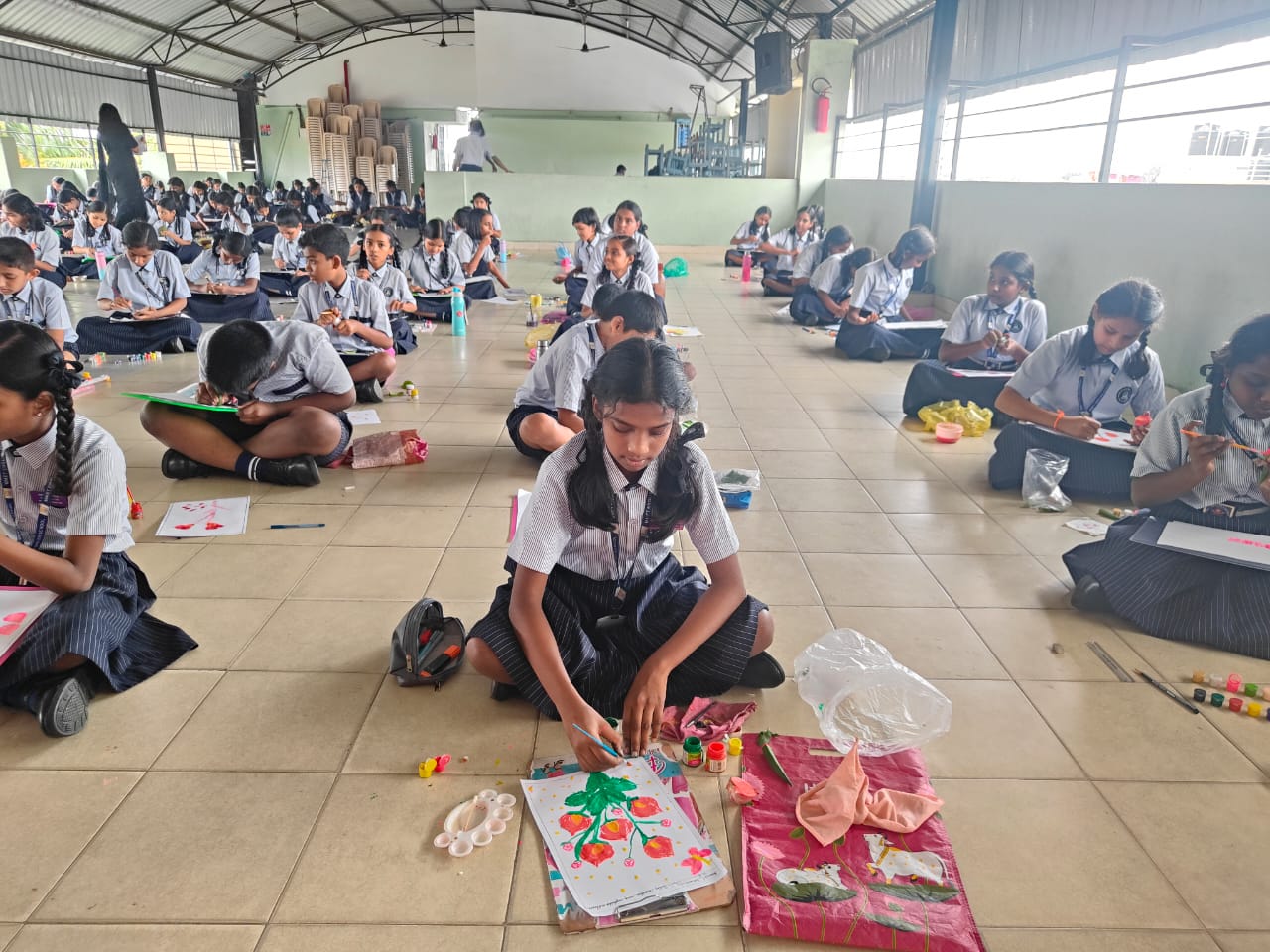 Vegetable and Leaves Printing Competition 2