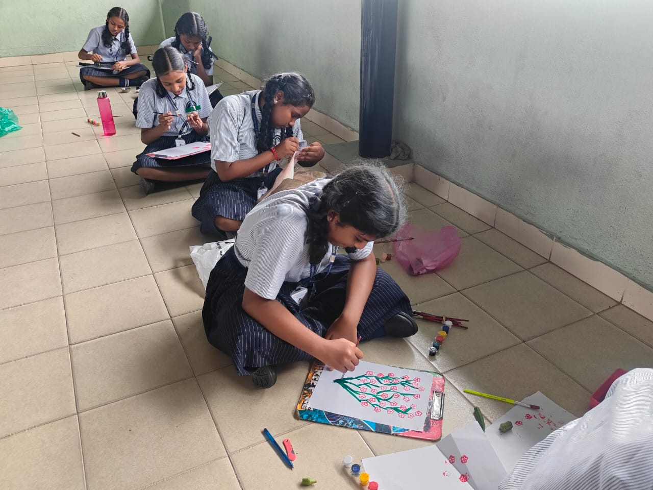 Vegetable and Leaves Printing Competition 3