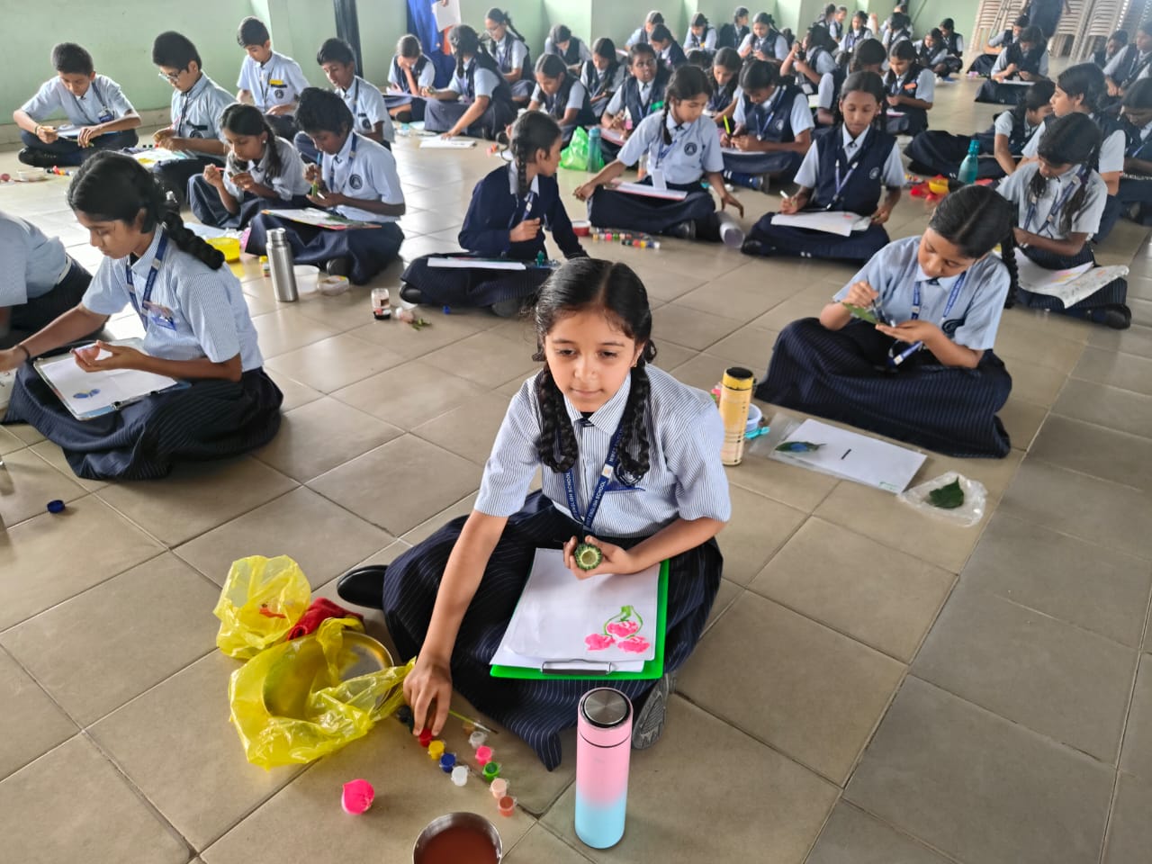 Vegetable and Leaves Printing Competition 4