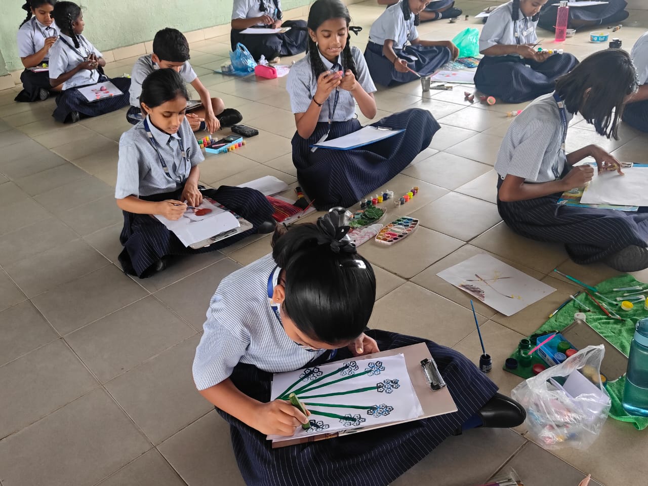 Vegetable and Leaves Printing Competition 5