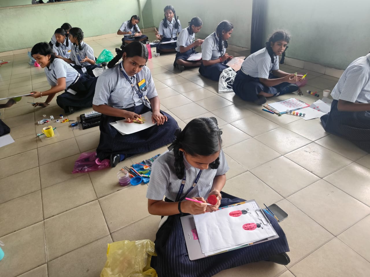 Vegetable and Leaves Printing Competition 6